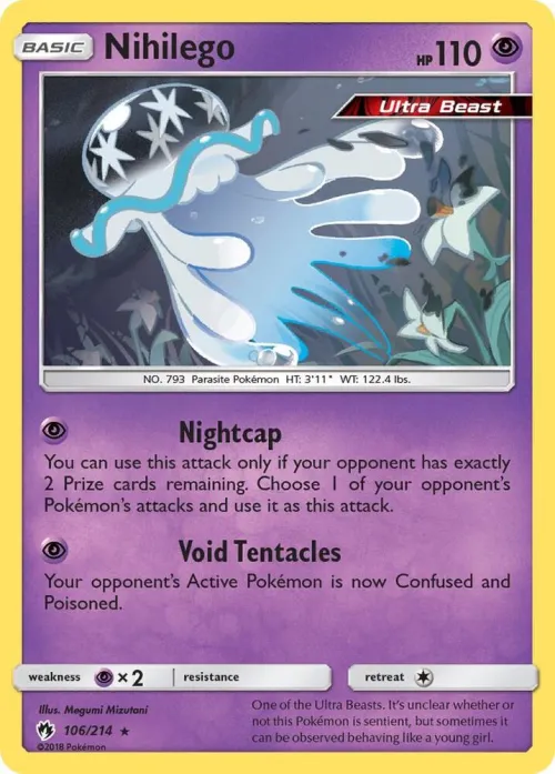 Nihilego - Reverse Holo