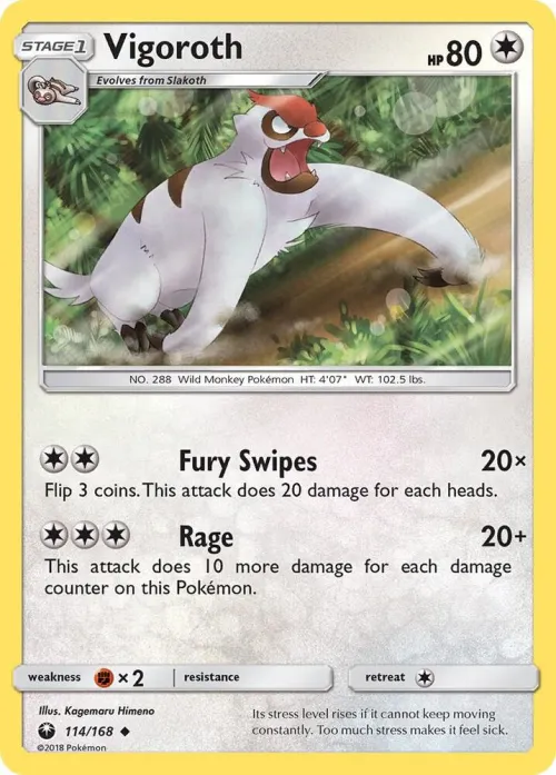 Vigoroth - Reverse Holo