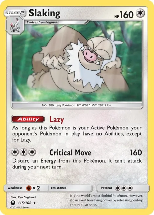 Slaking - Reverse Holo
