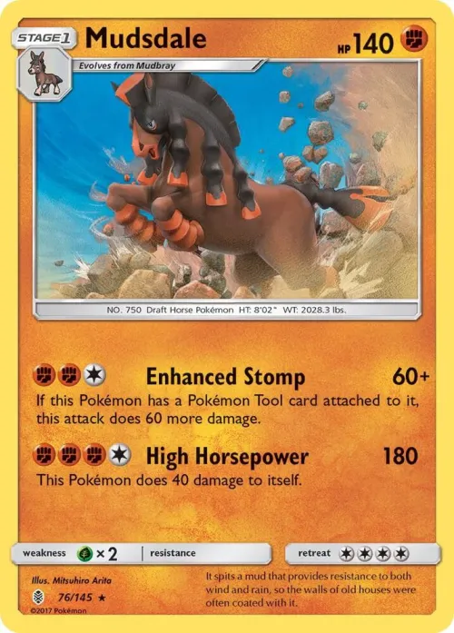 Mudsdale - Reverse Holo