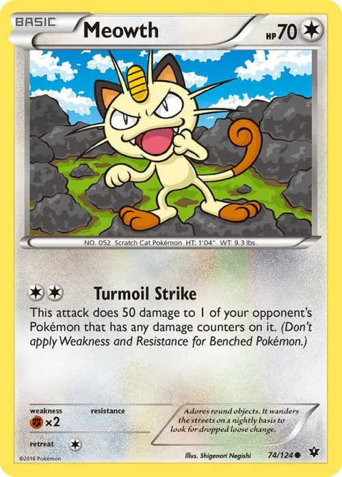 Meowth - Reverse Holo