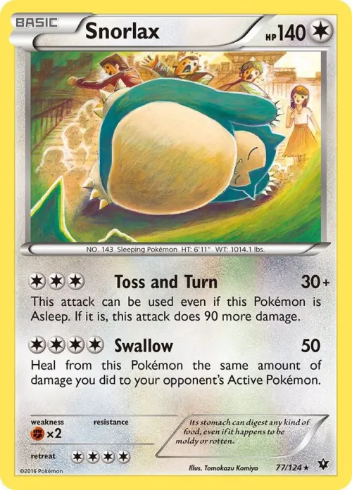 Snorlax - Reverse Holo