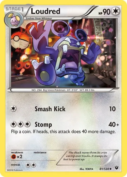 Loudred - Reverse Holo