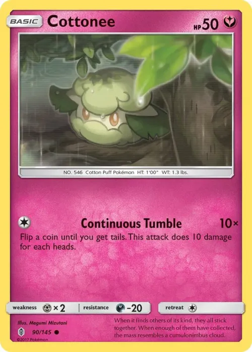 Cottonee - Reverse Holo