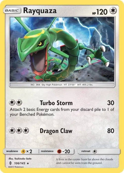 Rayquaza - Reverse Holo