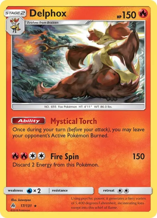 Delphox - Holo