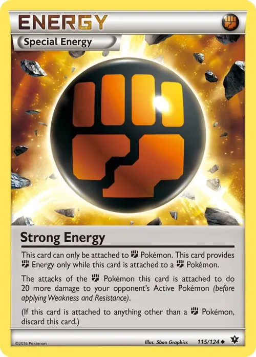 Strong Energy - Reverse Holo