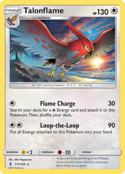 Talonflame - Reverse Holo