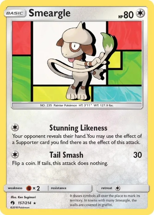 Smeargle - Reverse Holo