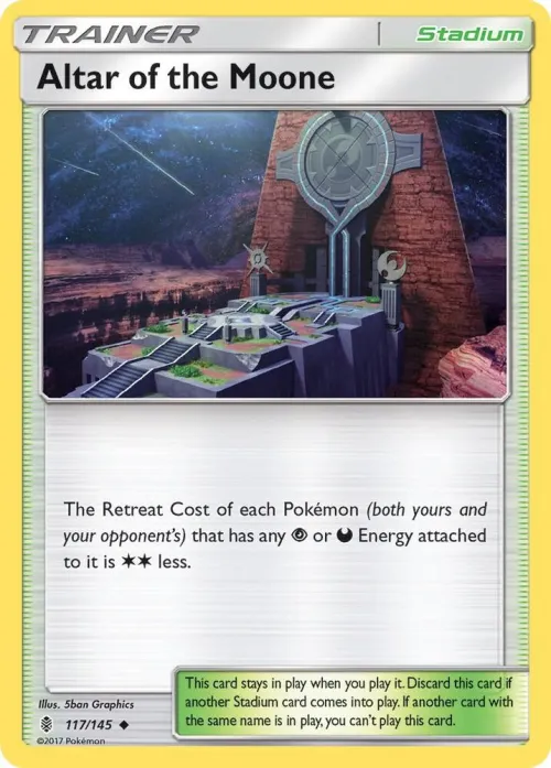 Altar of the Moone - Reverse Holo