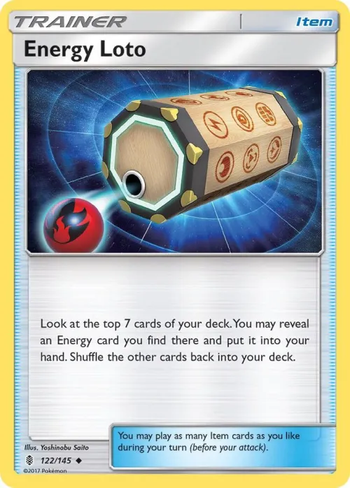 Energy Loto - Reverse Holo