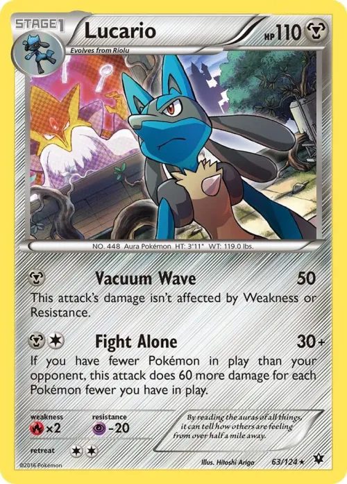 Lucario (63) - Holo