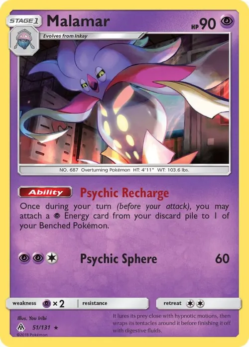 Malamar - Reverse Holo