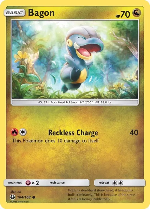 Bagon (104) - Reverse Holo