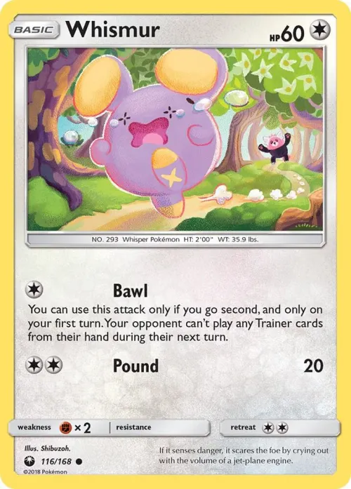 Whismur (116) - Reverse Holo