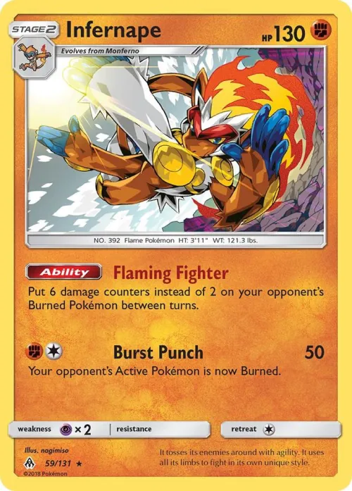 Infernape - Holo