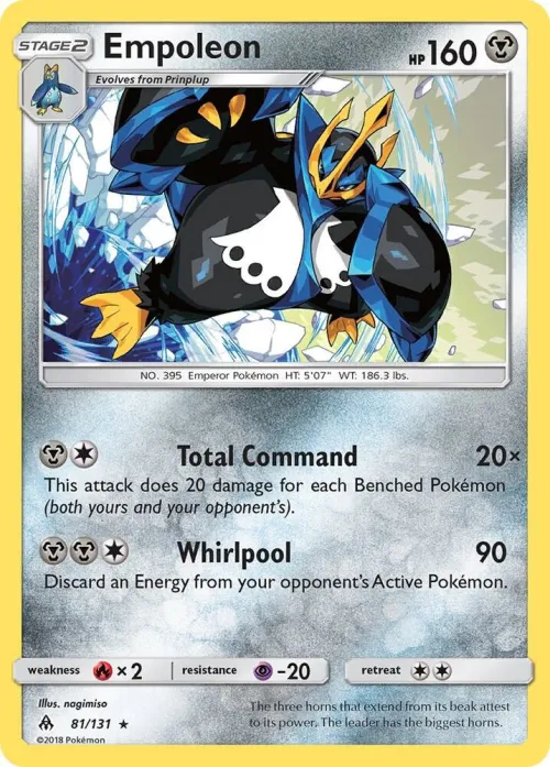 Empoleon - Reverse Holo