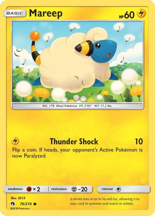 Mareep (76) - Reverse Holo
