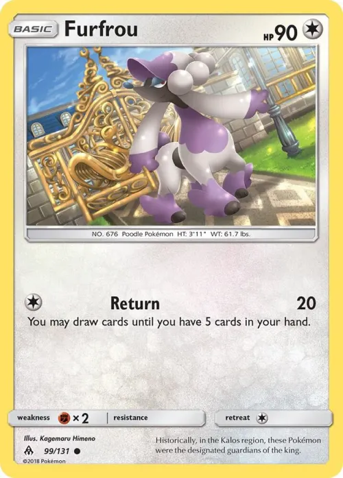 Furfrou - Reverse Holo