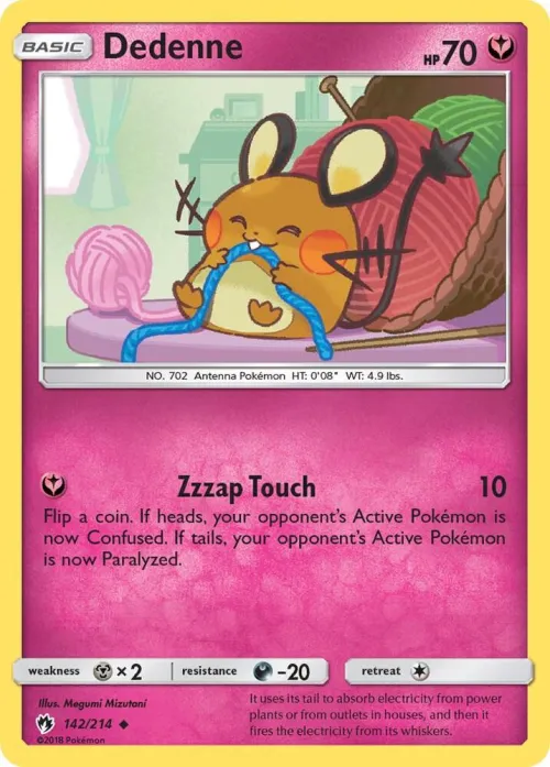 Dedenne (142) - Reverse Holo