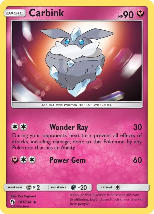 Carbink (143) - Reverse Holo