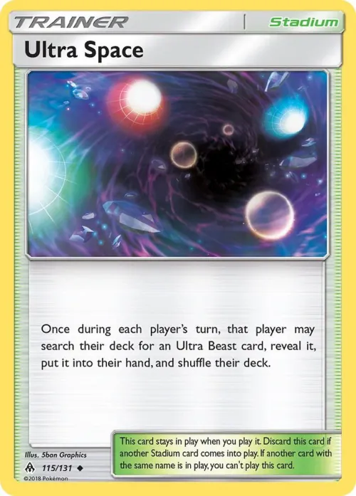 Ultra Space - Reverse Holo