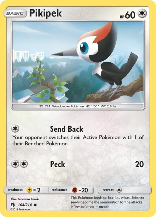Pikipek (164) - Reverse Holo