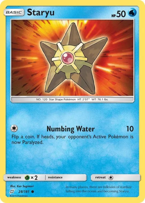 Staryu - Reverse Holo