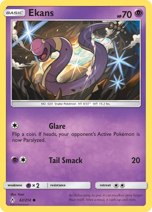 Ekans - Reverse Holo