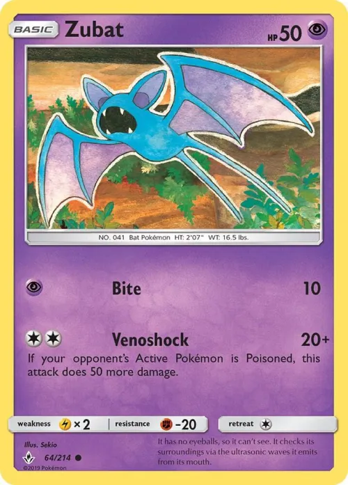 Zubat - Reverse Holo