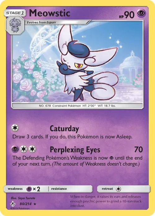 Meowstic - Reverse Holo