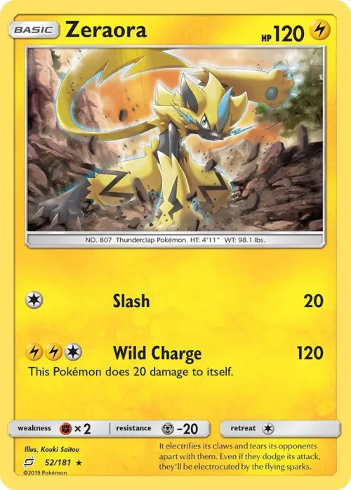 Zeraora - Holo
