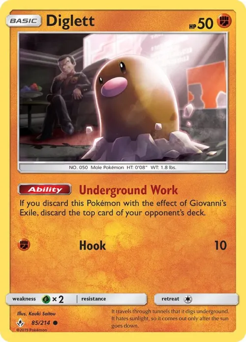 Diglett - Reverse Holo