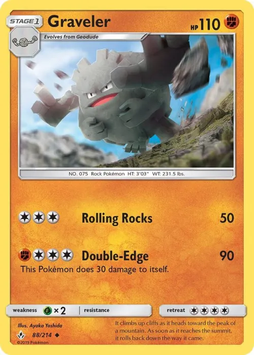 Graveler - Reverse Holo