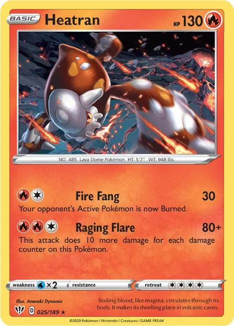 Heatran - Holo