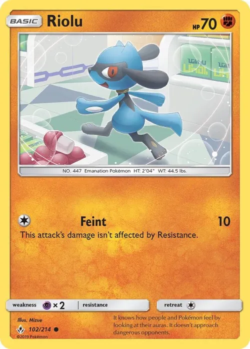 Riolu - Reverse Holo