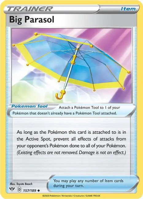Big Parasol - Reverse Holo