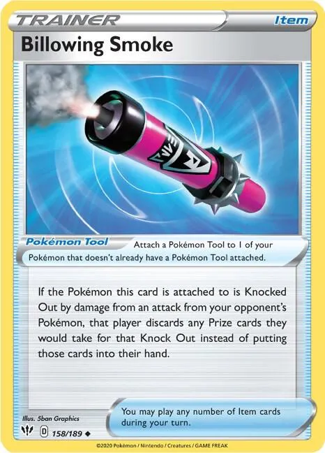 Billowing Smoke - Reverse Holo