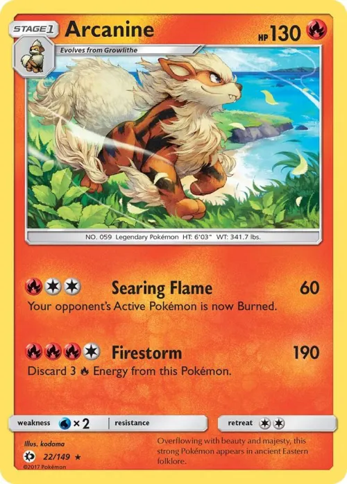 Arcanine - Holo