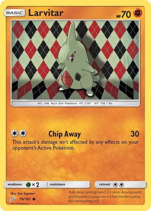 Larvitar - Reverse Holo