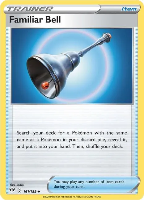 Familiar Bell - Reverse Holo