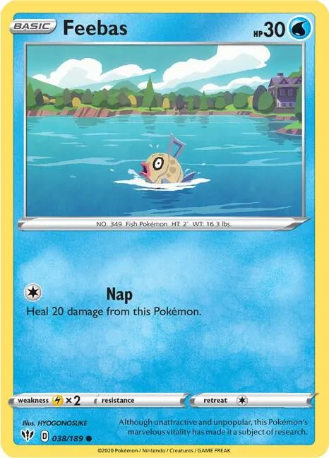 Feebas - Reverse Holo
