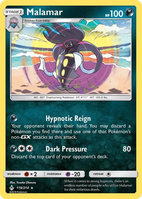 Malamar - Reverse Holo