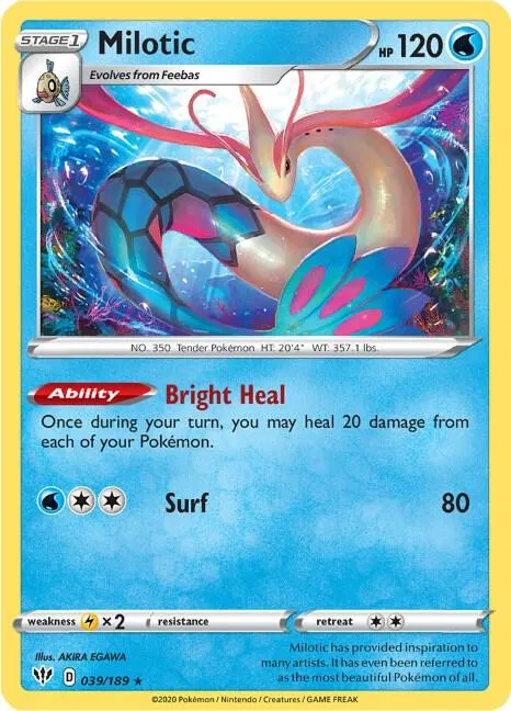 Milotic - Reverse Holo