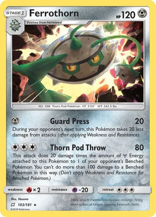Ferrothorn - Reverse Holo