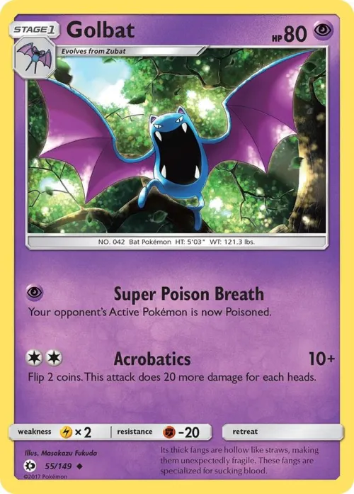 Golbat - Reverse Holo