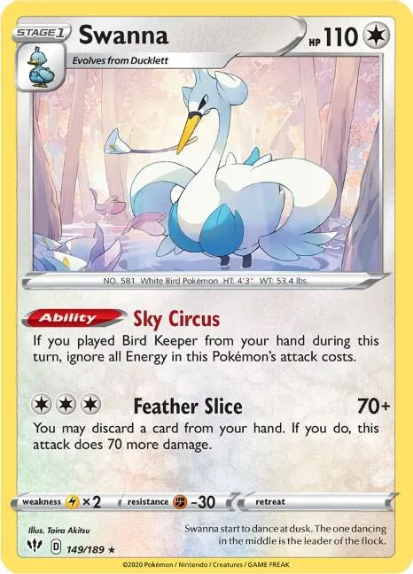 Swanna - Reverse Holo
