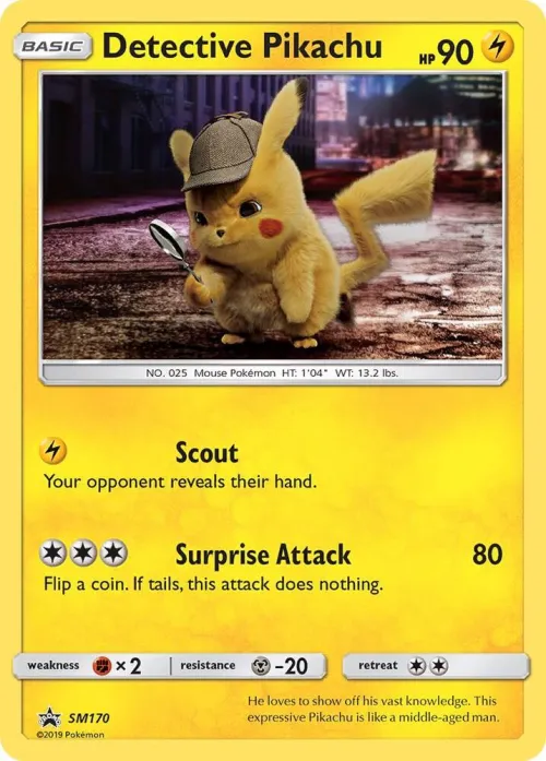 Detective Pikachu - Stamped