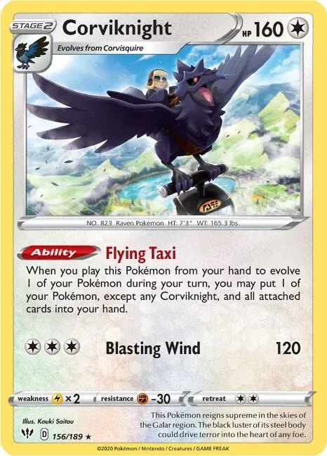 Corviknight - Holo