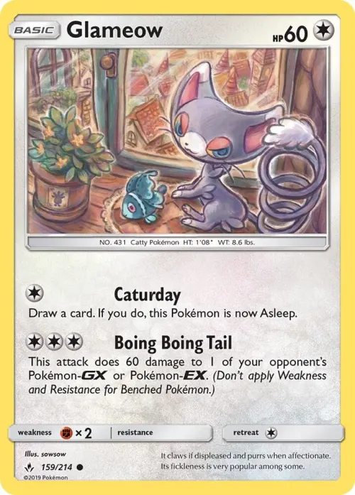 Glameow - Reverse Holo